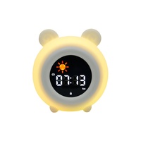 Réveil de lever de soleil intelligent pour la maison avec son de bruit blanc Veilleuse d'entraînement du sommeil pour enfants Machine à bruit confortable pour le sommeil