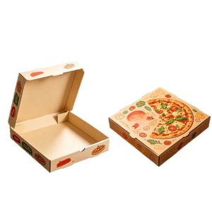Natural Eco-Friendly High-End Kraft Corrugated Paper Die-Cut Folded Layer Improves Compression Resistance Four-Color Printed - Product Image 1