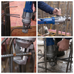 Coupe-barres en acier hydraulique électrique portable <span class=keywords><strong>de</strong></span> 16 mm pour chantier <span class=keywords><strong>de</strong></span> construction - Product Image 6