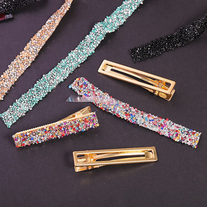 Tiras de diamantes de imitación de 1.5 cm de ancho, adhesivo termofusible de doble cara, apliques de cristal para zapatos, bolsos, ropa, accesorios de joyería DIY - Product Image 4