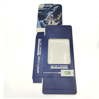 Boîte d'emballage de chargeur de téléphone avec logo personnalisé avec couvercle à fermeture magnétique Boîte d'emballage d'accessoires de téléphone portable avec câble USB