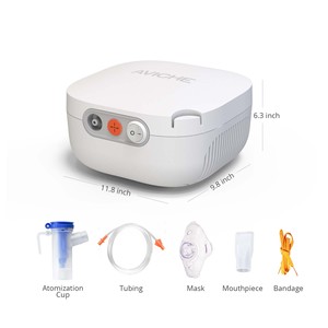 AVICHE Meilleure Vente NMPA Nébuliseur <span class=keywords><strong>Inhalateur</strong></span> Silencieux et Abordable CVS Ashma Compresseur à Piston pour Enfants, Bébés, Adultes - Product Image 6