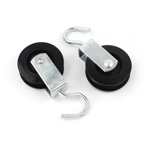 Trung Quốc Nhà cung cấp cáp ròng rọc máy nhựa nhỏ ròng rọc với móc đơn ròng rọc ròng rọc khối với móc cho thuyền phần cứng - Product Image 2