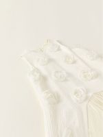 Robe d'été sans manches pour filles, jupe à fleurs 3D, robe d'anniversaire pour enfants, vêtements tendance pour enfants
