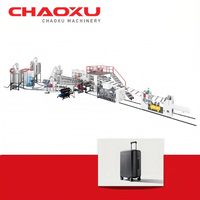 Chaoxu - Máquina Extrusora de Láminas de Plástico ABS/PC de la Mejor Calidad para Maletas, en Venta con Soporte de Instalación