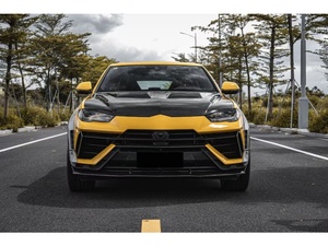 1016 Style Carbon Fiber Body Kit Front Lip Side Skirt Rear Diffuser Rear Spoiler <strong>Engine</strong> Hood for Lamborghini Urus S Body Kit - Product Image 4