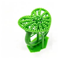 Ensemble de bijoux en résine imprimés en 3D sur mesure - Boucles d'oreilles géométriques et collier avec pendentif - Mode écologique