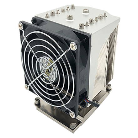 Lga3647 4u Cpu Radiator 260w Copper Base Aluminum Fins 6 Pipes Active CPU Cooler Heat Sink for Server Workstation