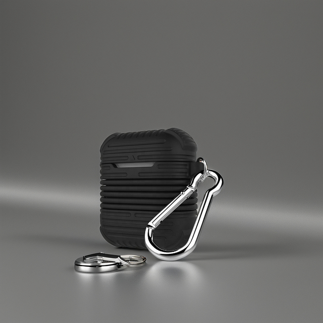 2 in 1 Anti-Lost Shock Proof Silicone Cases for AirPods 1 2
