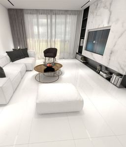 Azulejos de Porcelana Mate de Tamaño Personalizado, Estilo Mármol/Granito Moderno, Antideslizantes y Resistentes a los Ácidos para Gimnasio, Terraza y Fábrica - Product Image 5