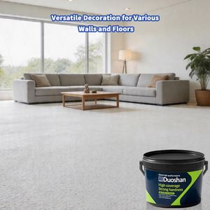 Pavimento de Grava de Alta Dureza con Resina, Revestimiento Líquido para Terrazas de Piscinas, Decorativo, Moderno, de Piedra Blanca Pura - Product Image 2