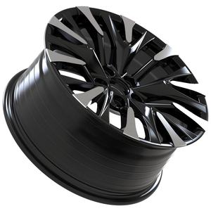 Cerchi in Lega di Alluminio per Auto Giapponesi <span class=keywords><strong>19</strong></span> Pollici 5 Fori PCD 5x120 Nero con Finitura Diamantata 19x7.0J ET 40 CB <span class=keywords><strong>60</strong></span> Adatti per Auto Passeggeri - Product Image 3