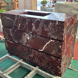 Dalles de marbre polies TMZ OEM/ODM Turquie Blanc Rosso Lepanto pour la décoration de villas et de maisons - Product Image 4