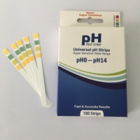 Bandelettes Test Indicateur Universel de pH 0-14 pour Urine, Salive, Eau Potable, Laboratoires, Aquariums
