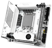 Carte mère de jeu JGINYUE B760I Snow Dream Mini ITX, prise en charge DDR4, double mémoire, Intel pour processeurs de la série LGA 1700, nouvelle carte mère de bureau