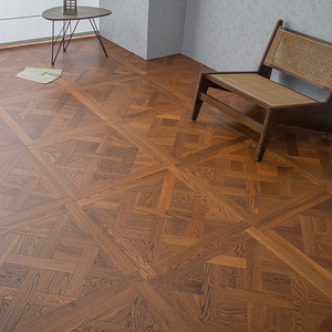 Suelo de Parquet Francés Versailles de Roble, Multicapa, Cepillado, Grado AB, Fácil Instalación, T&G, 450mm 600mm 800mm, para Hoteles, ISO9001 - Product Image 2