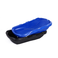Jet Large Traîneau utilitaire polyvalent robuste pour la pêche sur glace transportant des fournitures d'équipement de chasse au canard en bois de feu-pour les sports de plein air