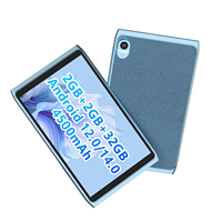 Tablette PC Android 12 haute performance 8 pouces Quad Core 2 Go + 2 Go de RAM 32 Go de ROM Nouveau processeur Rockchip Utilisation professionnelle