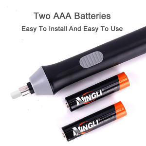 Bview Art <span class=keywords><strong>3</strong></span> Kleuren Automatische Batterij Werkende Elektrische Gum Potlood Vorm Gum Met 20 Stuks Navullingen - Product Image 4