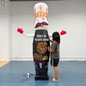 Muñeco inflable <span class=keywords><strong>de</strong></span> 2m llamativo y personalizado, con brazos ondulantes, diseño <span class=keywords><strong>de</strong></span> grano <span class=keywords><strong>de</strong></span> arroz <span class=keywords><strong>de</strong></span> dibujos animados, Wacky Waver Air Dance para <span class=keywords><strong>restaurante</strong></span>, supermercado o marca - Product Image 6