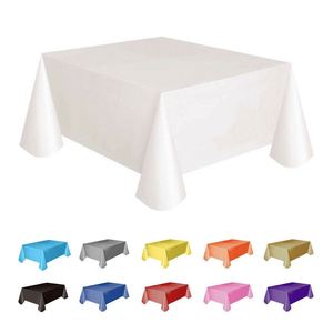 Wholesale Cheap Checked PEVA <b>Tablecloths</b> Ready Made Wash-and-dust Table Cloths for Dining Room - Product Image 2