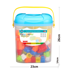 ITTL 70 Piezas de Bloques de Construcción Educativos de Plástico ABS, Juego de Enseñanza para Jardín de Infancia, Tema de Edificios Famosos, Unisex para Niños de 2 a 4 Años - Product Image 5
