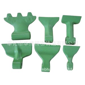 Pièces de machines industrielles en acier galvanisé, fonderie de précision Huawei, Zhejiang, Chine - Product Image 2