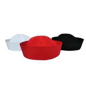 OEM عالية الجودة في الهواء الطلق حزب كابتن بحار قبعات الموضة البوليستر عادي يخت قبعات بحار - Product Image 5