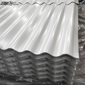 नालीदार पीगी रंग लेपित जस्ती धातु छत शीट लोहे की छत शीट लगी पेगी पीगी रंग लेपित धातु छत शीट - Product Image 3