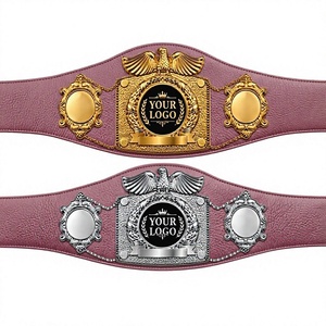 Cinturones de lucha libre, cinturones de campeonato de fútbol, cinturones de boxeo, cinturones de campeonato personalizados con logotipo, cinturones de campeonato de cuero. - Product Image 1