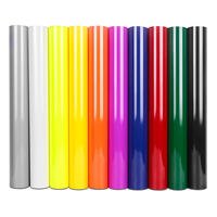 Échantillon gratuit de film HTV de 30cm et 60cm, rouleaux extensibles faciles à repasser sur textile, film flexible en vinyle PU de transfert de chaleur pour T-shirts et vêtements