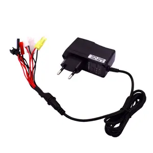 Remote control toy car 4.8V6V7.2V8.4V9.6V12V multifunctional smart charger with Tamiya/mini tamiya/JST /SM / huanqi 2P plug