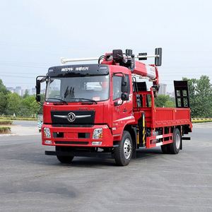 Camión Grúa Dongfeng Changxing D3V de 8 Toneladas con Pluma Recta y Escalera para Construcción y Mantenimiento Municipal - Product Image 2