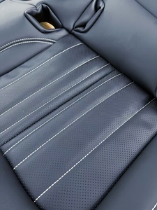 Accesorios de Mejora para Interiores de Auto, Fundas de Asiento de Cuero Genuino, Piel de Vaca y Microfibra para <span class=keywords><strong>Audi</strong></span> A4 A6 A7 <span class=keywords><strong>A8</strong></span>, Directo de Fábrica - Product Image 5