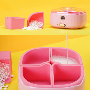 Chauffe-<span class=keywords><strong>cire</strong></span> 4-en-1 en silicone antiadhésif pour épilation, machine à <span class=keywords><strong>cire</strong></span>, pot de fusion de <span class=keywords><strong>cire</strong></span>, épilateur chauffant - Product Image 5