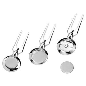 PITCHFORK Set de Regalo de Golf - Herramienta de Reparación de Divots de Aleación de Zinc de 20mm, Marcador de Pelota, Etiqueta para Bolsa de Palos, Características Impermeables y Suaves para Golfistas - Product Image 1