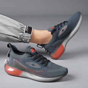 Zapatillas Deportivas Negras de Moda para Hombre, Cómodas y Ligeras, Estilo Running, Tejidas - Product Image 5