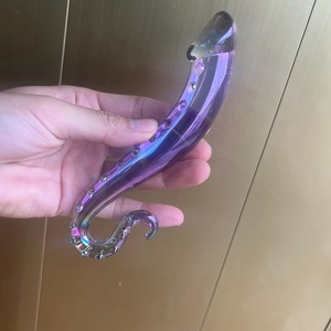 Glazen <span class=keywords><strong>Dildo</strong></span> Butt Plug Crystal <span class=keywords><strong>Glass</strong></span> Anale Plug Transparante Anale Kralen Met Ronde Basis G Spot Stimulatie Massager Plezierstaf - Product Image 4