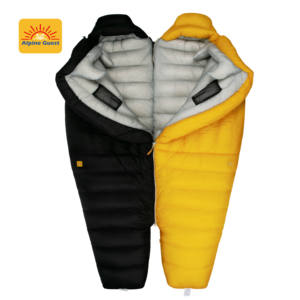 Alpino Guest Lete serie 95% ultraleggero 850fp 450g anatra piumino riempire sacco <span class=keywords><strong>a</strong></span> <span class=keywords><strong>pelo</strong></span> all'aperto campeggio freddo per dormire - Product Image 3