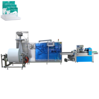 Empaquetador automático de carpetas de toallas desechables Máquina plegable de toallas de baño desechables de alta velocidad
