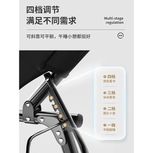 Lit pliant en alliage d'aluminium de 71 cm de large, lit simple pour le camping, le bureau ou la sieste, avec cadre de support - Product Image 3