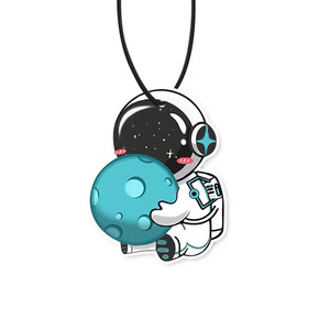 Haute qualité nouveau parfum coton papier Auto personnalisé en forme imprimé conception voiture désodorisant - Product Image 6