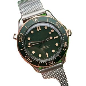 Montre de luxe pour homme, prix d'usine en gros, montre mécanique de plongée 300m, mouvement 8806, boîtier en titane 007, Relojes Hombre - Product Image 1