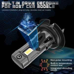 Nouveaux matériaux créatifs H7 Kit d'ampoule <span class=keywords><strong>LED</strong></span> <span class=keywords><strong>30W</strong></span> électronique de voiture super lumineuse avec température de couleur 6000k