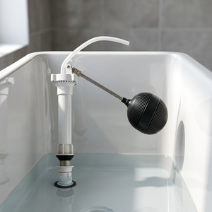Válvula de llenado de inodoro, reemplazo de entrada de agua ATFF008, pieza de reparación universal para cisterna, válvula de flotador de PP, ahorro de agua, ecológica - Product Image 3