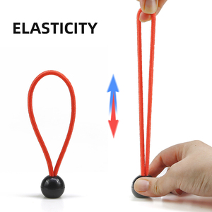 5 Mét 12Inch UTV ATV Cargo <span class=keywords><strong>Net</strong></span> Lashing Bungee Bóng Dễ Dàng Sử Dụng Tarps Tie Xuống Dây Đàn Hồi Bungee Dây Với Bóng Và Móc - Product Image 5