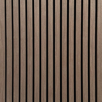 Revêtement mural flexible en MDF moderne, insonorisant, pour décoration intérieure