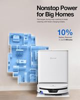 Robot Vacuum Cleaner ECOVACS DEEBOT T90S PRO OMNI Grosir, 40000Pa, Roller Mop, Self Cleaning, Robot Pembersih Pintar untuk Rumah Tangga