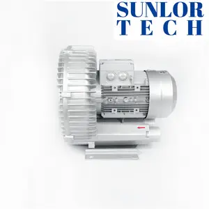 High Pressure Aluminum Housing Turbo Air Blowers 2.2 KW Industrial Suction Blower Fan