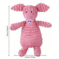 Crochet chiens animaux jouets différentes variétés en peluche cerf et cochon tricot peluche jouet pour enfants